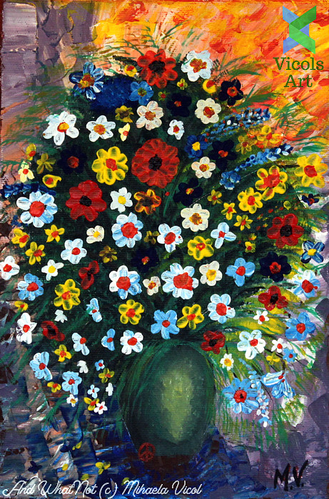 And WhatNot - Many and Small - Mihaela Vicol Impasto Acrylic Paint