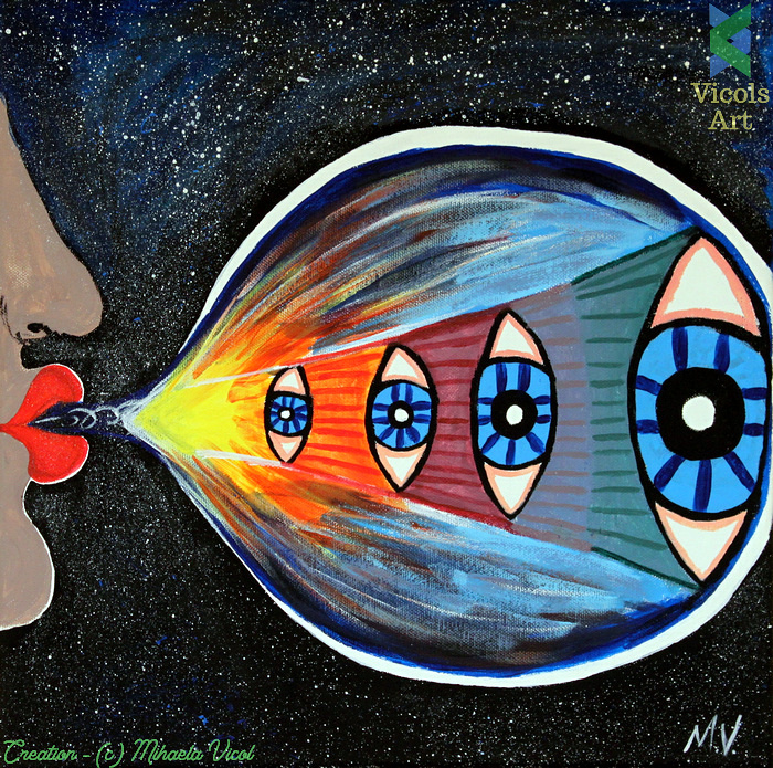 Creation - Mihaela Vicol - Acrylic Paint