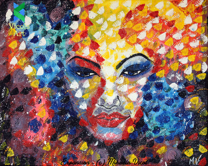 Expansion - Mihaela Vicol - Acrylic Paint