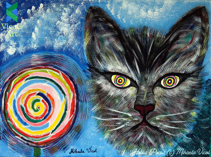 Hocus-Pocus - Mihaela Vicol - Acrylic Paint