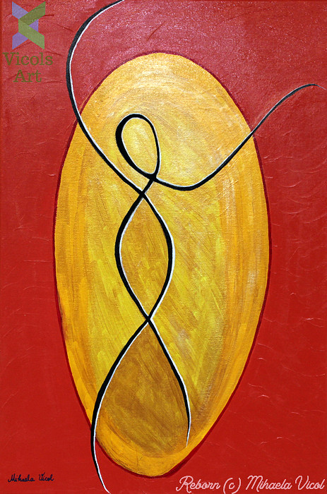 Reborn - Mihaela Vicol - Acrylic Paint