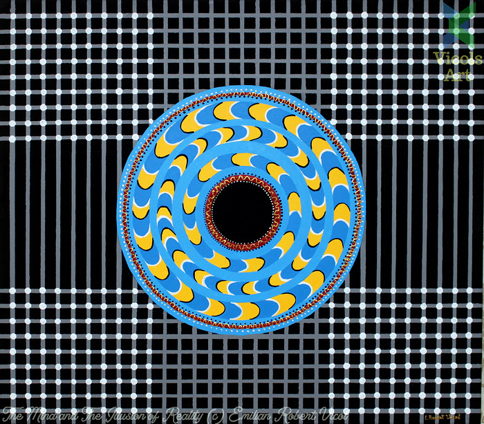 The Mind and The Illusion of Reality - Emilian Robert Vicol - Acrylic Paint