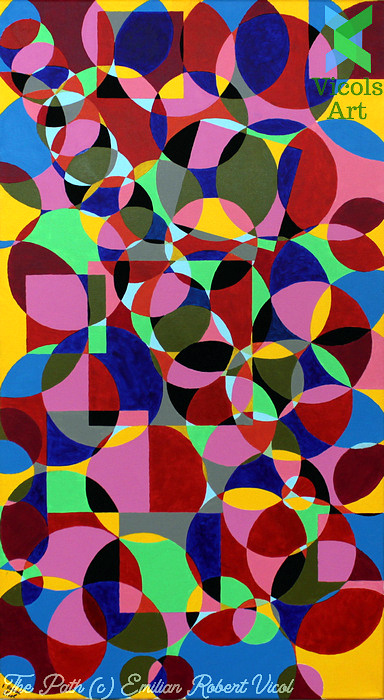 The Path - Abstract Acrylic Paint - Emilian Robert Vicol