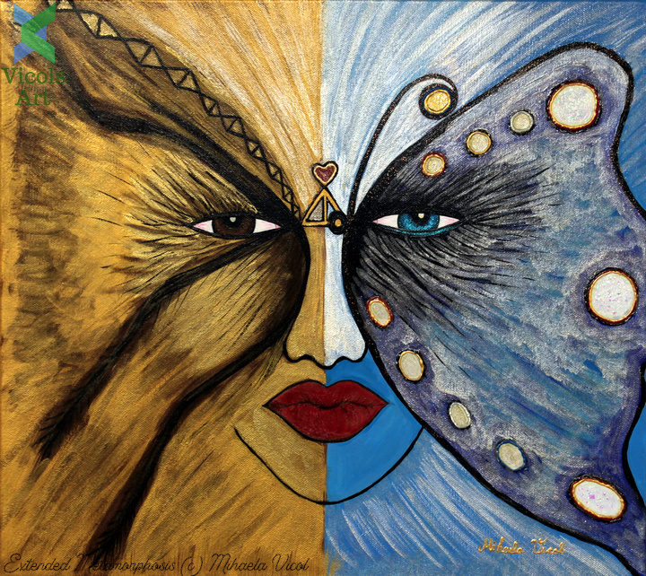 Extended Metamorphosis - Mihaela Vicol - Acrylic Paint