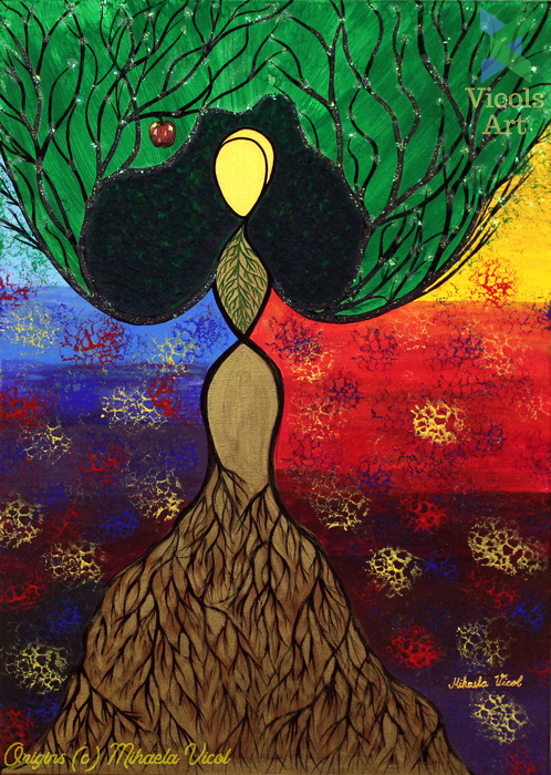 Origins - Mihaela Vicol - Acrylic Paintings