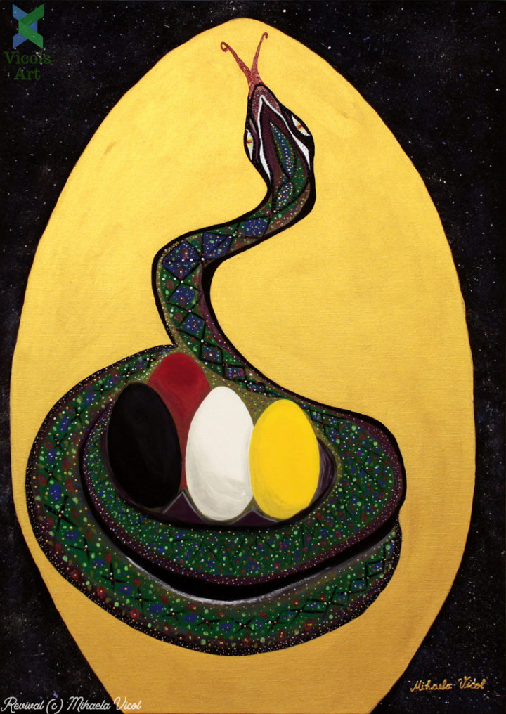 Revival - Mihaela Vicol - Abstract Acrylic Paintings