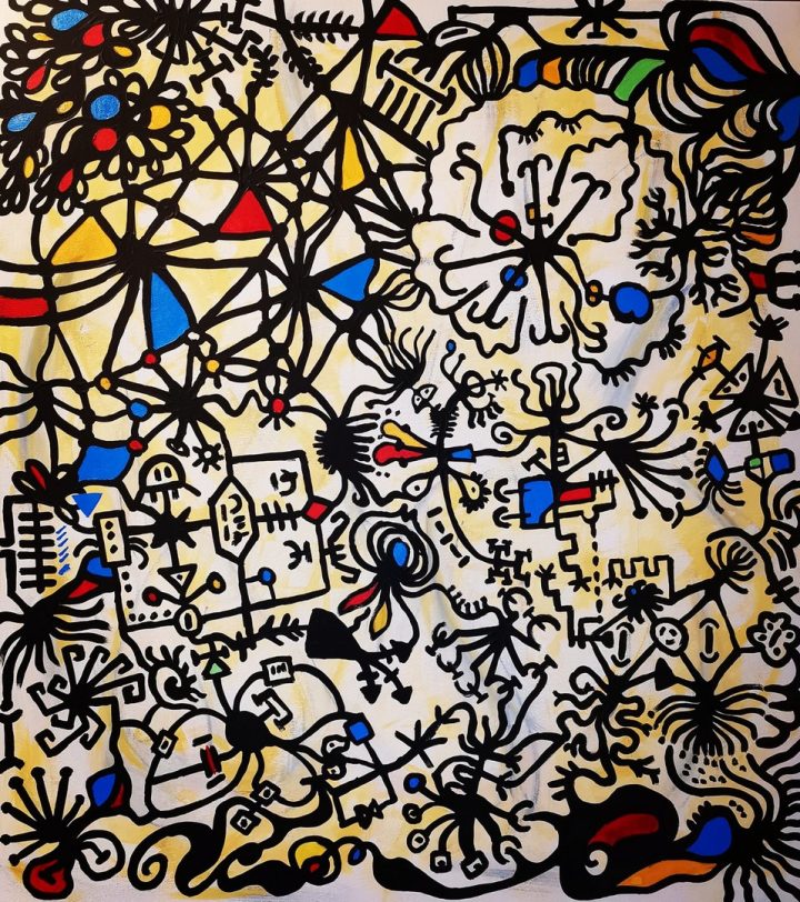 A drop of me! Abstract Paintings