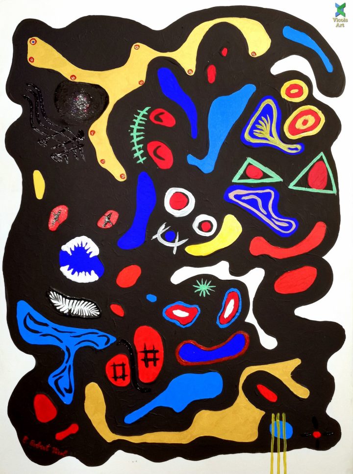 State of Mind Abstract Paint by Emilian Robert Vicol